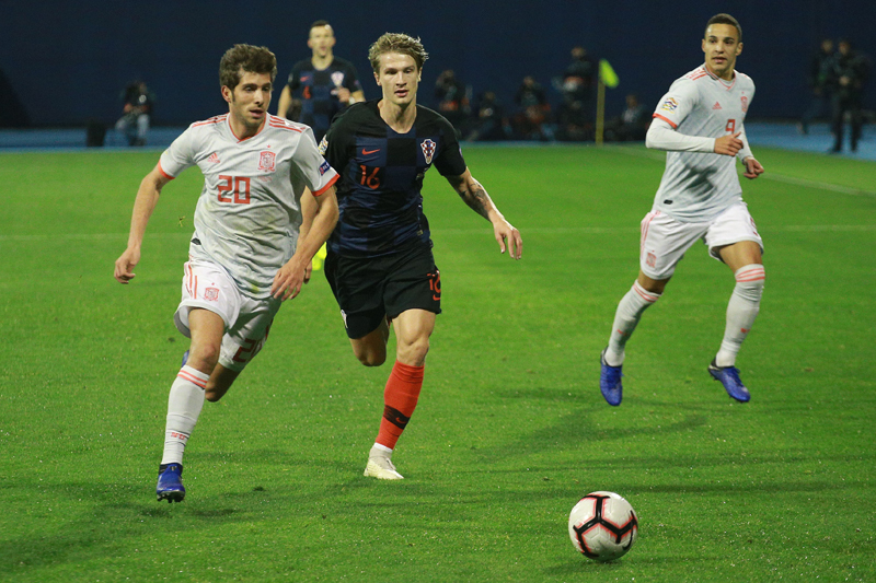 W杯準優勝のクロアチア 劇的ゴールでスペイン撃破 リーグa残留に望み サッカーキング