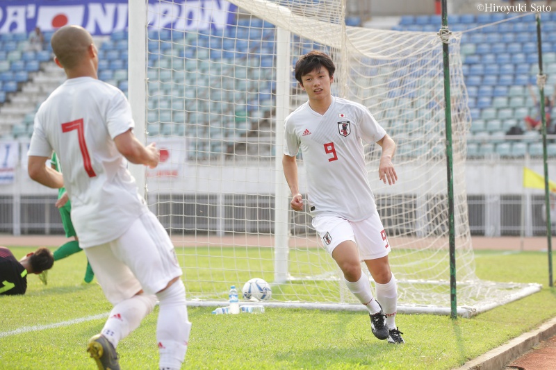 上田綺世がハット達成 U22日本代表 大量8得点でu23選手権予選白星スタート サッカーキング