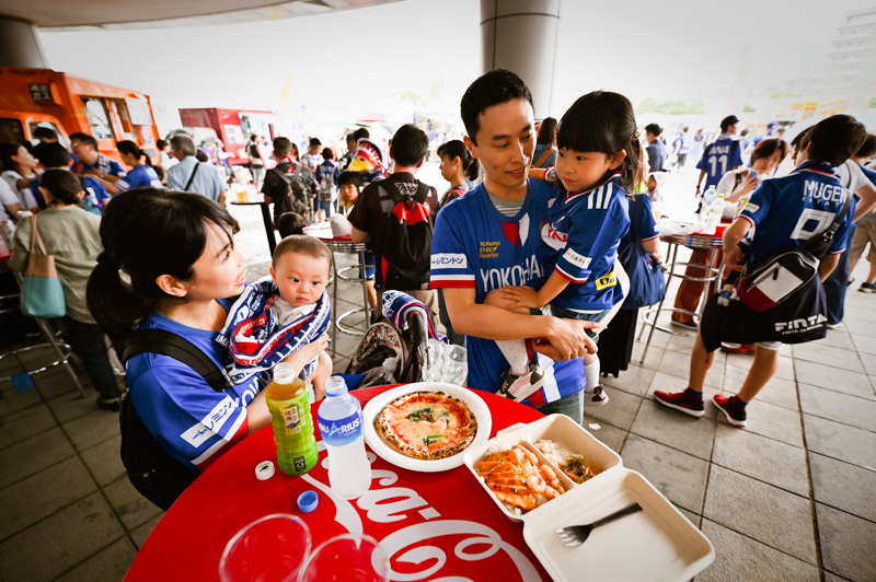 子どもとのサッカー観戦は大変 横浜f マリノス戦でガチ評価してもらった サッカーキング