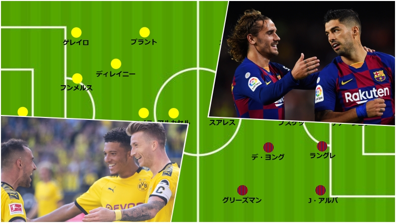 最激戦区 の行方を占うビッグマッチ Cl Gs第1節 ドルトムントvsバルセロナ サッカーキング