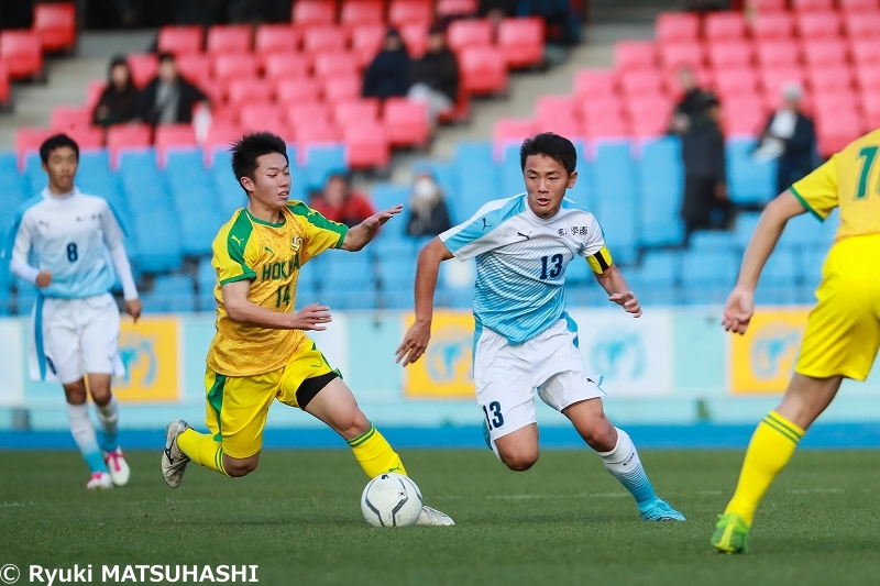 高川学園の 守備職人 がやってのけた大仕事 ゴールを狙ってみようかなって サッカーキング