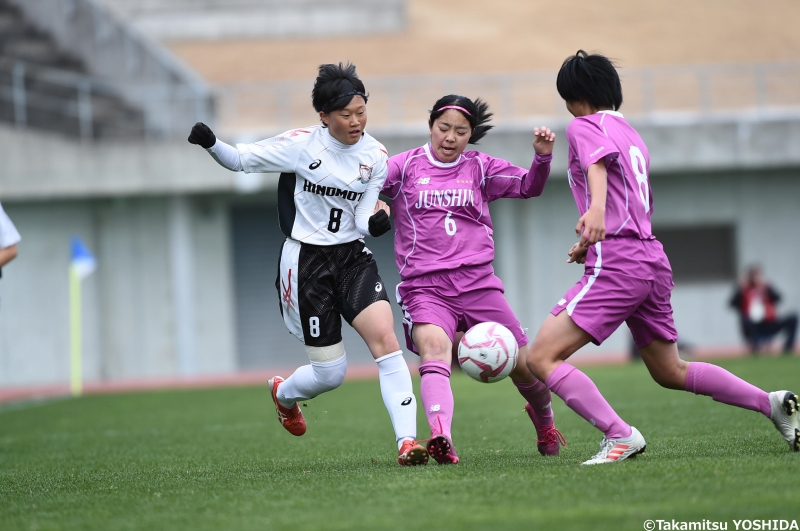 写真ギャラリー 1 6 第28回全日本高等学校女子サッカー選手権大会 準々決勝 日ノ本学園 0 0 Pk 3 4 藤枝順心 サッカー キング