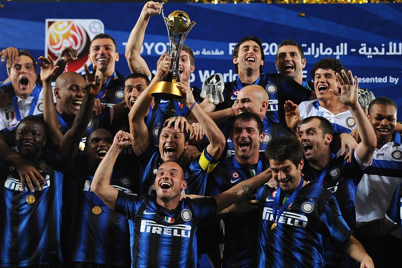 優勝 2009-10 チャンピオンズリーグ インテル ユニフォーム スナイデル