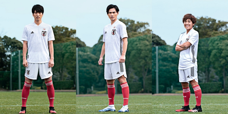 日本代表　サッカー　アウェイ　ユニフォーム　adidas