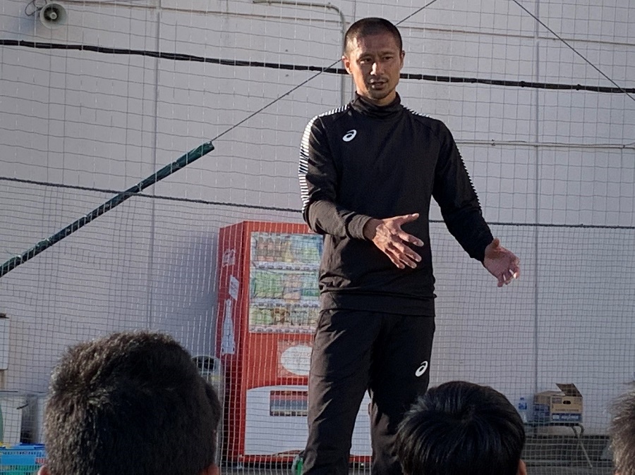 ジュニアサッカークリニック開催 参加者には坪井慶介氏の直筆サイン色紙プレゼントも サッカーキング