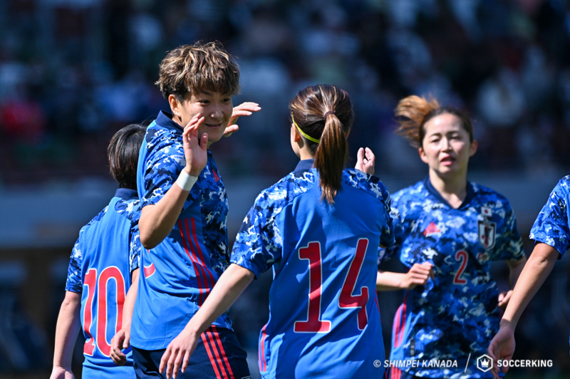 なでしこジャパン パナマ女子代表に快勝 菅澤ハット 清水 杉田初ゴールなど7得点 サッカーキング