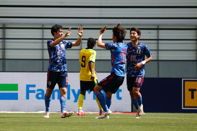 ジャマイカに4得点 U24日本代表 五輪メンバー発表前ラストマッチを白星で飾る サッカーキング