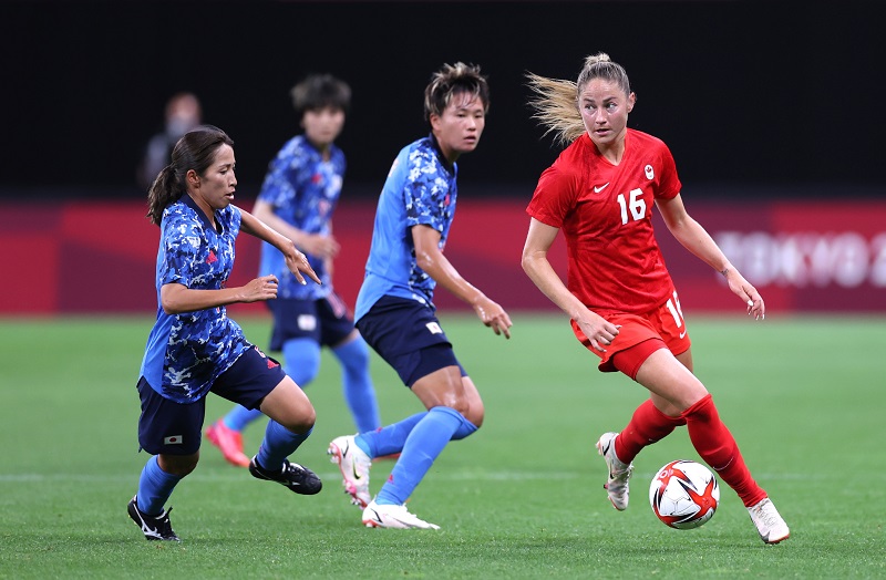 なでしこ カナダと辛くも引き分け 岩渕弾でドローに持ち込み勝ち点分け合う サッカーキング