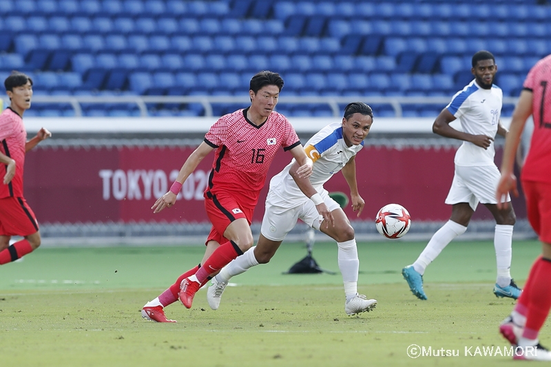 写真ギャラリー 21 7 28 東京オリンピック 男子サッカー競技 グループステージ第3節 韓国 6 0 ホンジュラス サッカーキング