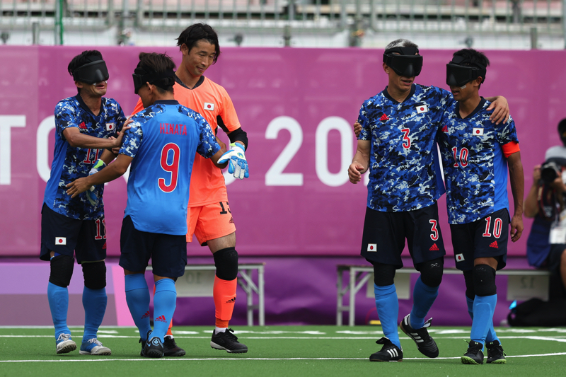 5人制サッカー日本代表が歴史的勝利 パラリンピック初出場で初白星 サッカーキング