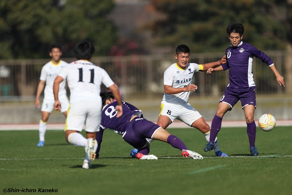 写真ギャラリー 21 12 11 第70回全日本大学サッカー選手権大会 二回戦 明治大学 3 0 宮崎産業経営大学 サッカーキング