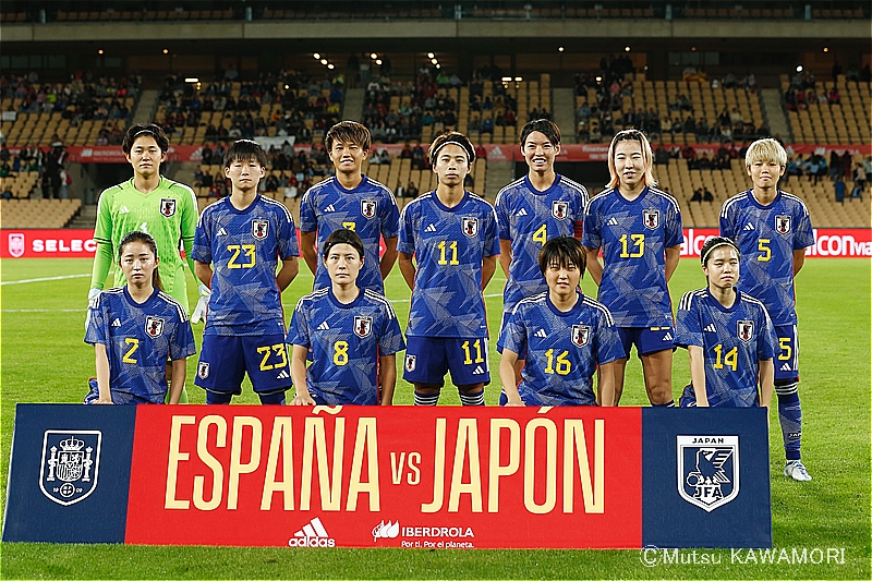 写真ギャラリー 22 11 15 国際親善試合 スペイン女子代表 1 0 日本女子代表 サッカーキング