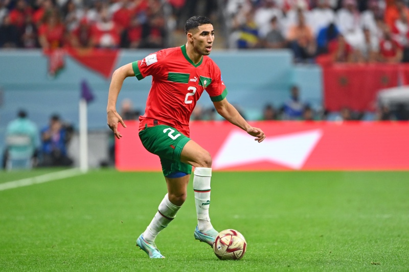 在庫NEWサッカー　ユニフォーム　モロッコ代表　ハキミ　ワールドカップ ウェア