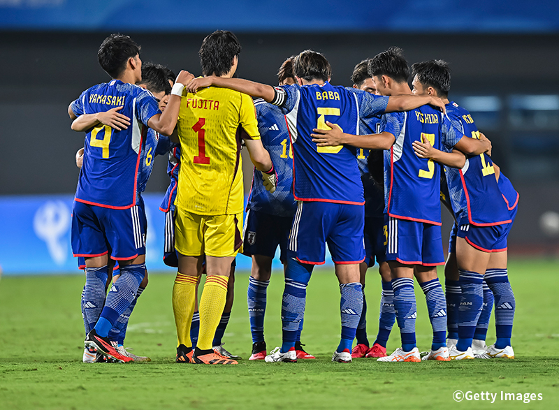 U22日本代表が決勝進出！ 選手層の厚さを示し、香港に4－0で快勝