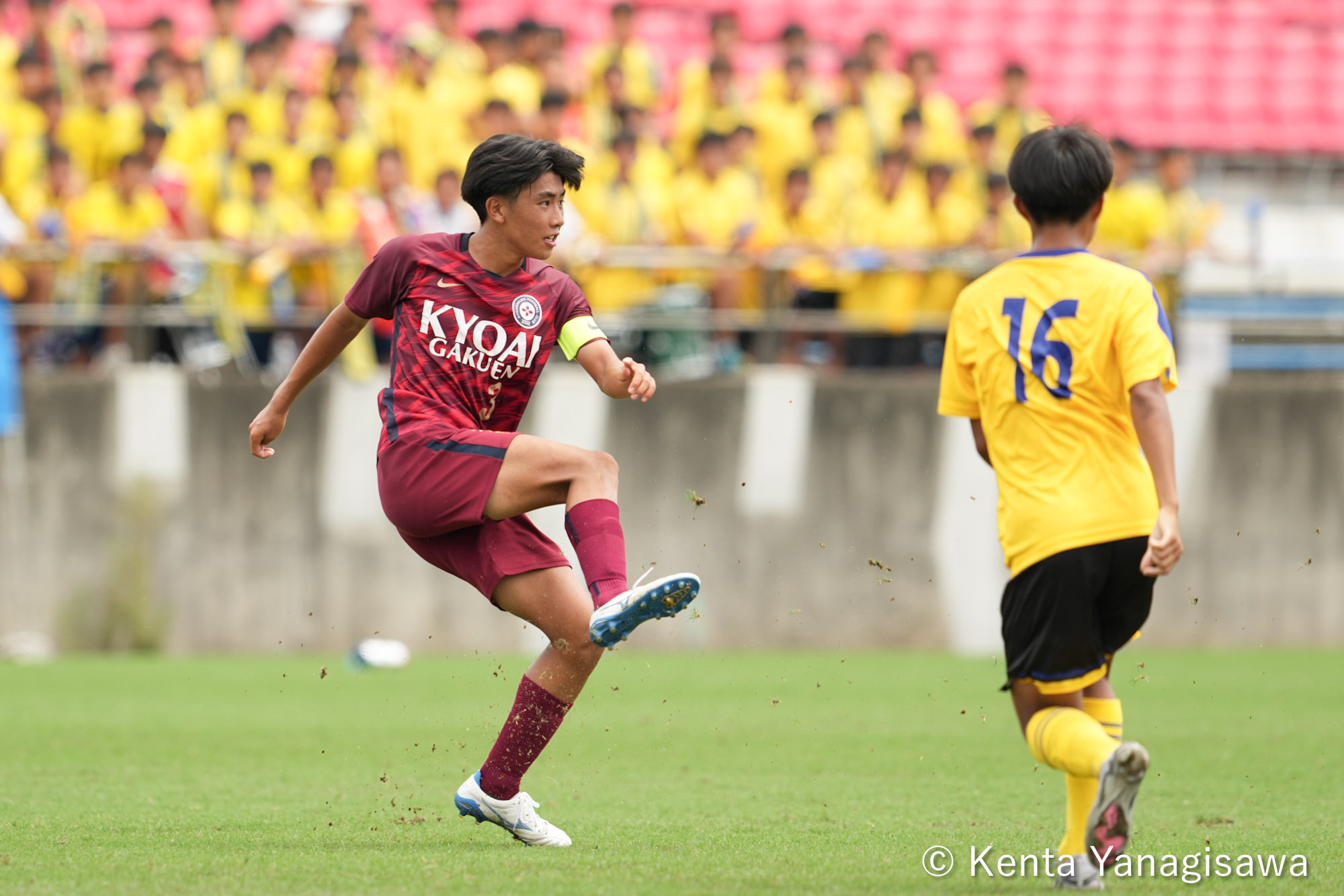 写真・15枚目】【写真ギャラリー】2024.7.28 令和6年度全国高等学校総合体育大会 サッカー競技大会 2回戦 共愛学園 0-1 仙台育英 |  サッカーキング