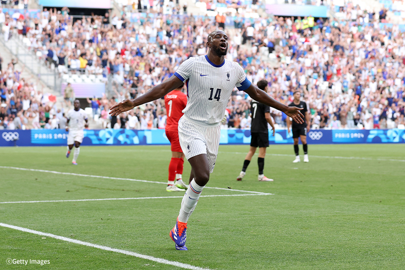 パリ五輪男子サッカーグループA フランスvsニュージーランド