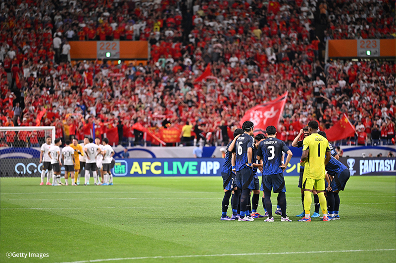 FIFAワールドカップ・アジア予選
 中国代表 vs 日本代表 無料放送