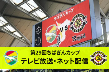 第29回ちばぎんカップ テレビ放送・ネットはいsン